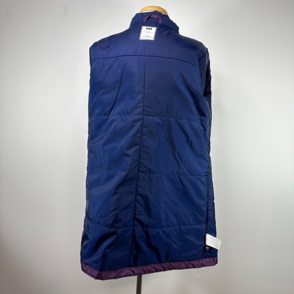 Helly Hansen Protection Jacket Women's Size M Plum Purple Hooded - Picture 11 of 14